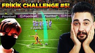 TOLGA İLE FRİKİK CHALLENGE #5! EFOOTBALL PES 2021 MOBILE