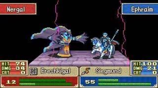 Ephraim and Eirika vs Nergal Fire Emblem Rom Hack