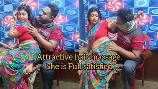 Romance hair massage by unknown person full satisfy.