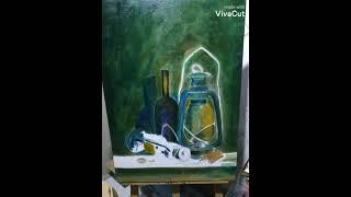 My painting (the beauty of the past) [Official art video]2021#art #artist #fineart