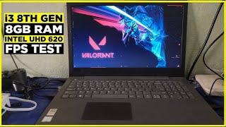 Valorant (New update) Game Tested on Low end pc|i3 8GB Ram & Intel UHD 620|Fps Test|