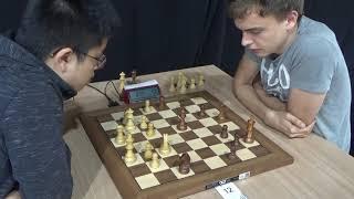  Italian opening is a game of patience: IM Low Zhen - GM Wagner, Blitz chess