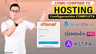 Como comprar y configurar mi hosting y cpanel