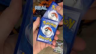 FAKE vs REAL: Pokémon Paldean Fates #6 - Look what I have pulled...  #pokemon #pokemoncards