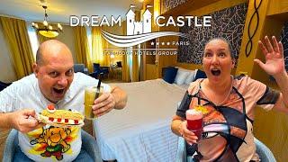 DECOUVERTE COMPLETE DE L'HOTEL DREAM CASTLE A 5 MINUTES DE DISNEYLAND PARIS - ROOM TOUR COMPLET