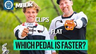 Clipless Vs Flat Pedals, What’s Fastest For Mountain Biking?