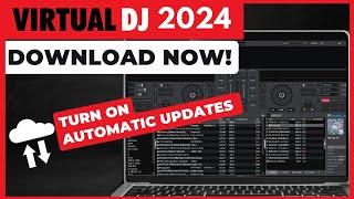 How to Download VIRTUAL DJ 2024 & Enable AUTO UPDATES ( virtual DJ tutorials )