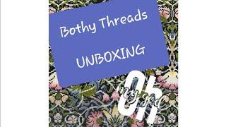 Cross Stitch Kit UNBOXING - "Bell Flower" by William Morris - Bothy Threads/Wise Badger UK