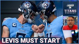 Tennessee Titans Will Levis MUST START Over Mason Rudolph & T'Vondre Sweat is BEST Defensive Rookie