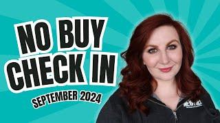 SEPTEMBER NO BUY CHECK IN | 2024 NO BUY | Rose Keats