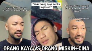 Kompilasi Orang Kaya VS Orang Miskin + Cina Asli || Tiktok Viral Hansen Vendi Agus