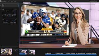 Video Tutorial - Using Virtual Studio 113B in NewTek TriCaster® (Virtual Set Editor)