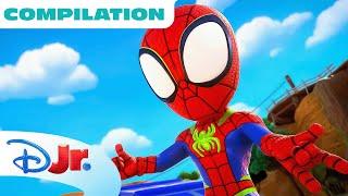 Marvel's Spidey and his Amazing Friends️| Season 3 Halfway Highlights Compilation | @disneyjr