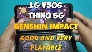 Genshin Impact in LG V50s ThinQ 5G (Hand Cam)