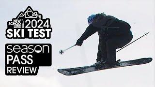 Is the  SEASON EQPT. PASS the ski for your winter 2023/2034? Newschoolers Ski Test Review