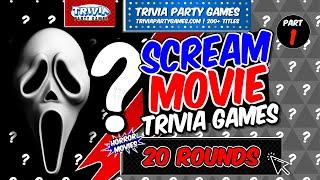 Scream Part 1 Movie Trivia Game | 20 Questions