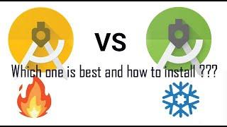 Android Studio Complete Installation & Canary  Vs Studio