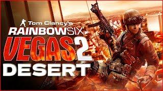 Tom Clancy's Rainbow Six Vegas 2 - Act 6 Desesrt Walkthrough | 2K No Commentary Gameplay