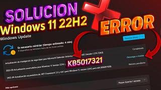 SOLUCIÓNA ERROR en Windows 11 22H2 OFICIAL / 0x800F0806 NO INSTALA UPDATE!