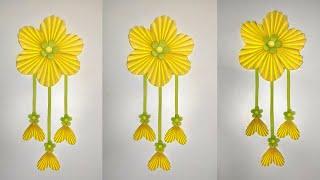 Paper Flower Wall Décor | Wallmate With Paper | Easy Wallmate | Wall Hanging | Paper Craft Wall mate