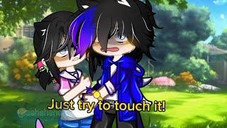 don't touch my sister!!   Aphmau  Ein and he's sister #gacha #siblings #aphmau