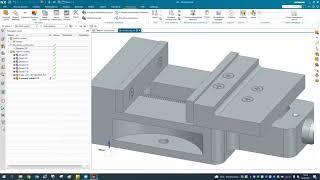 Siemens NX CAM || Biblioteka elementów mocujacych