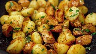 Garlic Butter Chicken and Potatoes