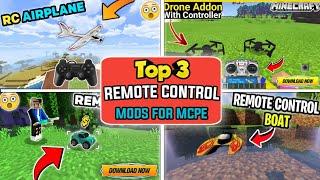 Top 3 RC MODS for MCPE || Best Mods for MINECRAFT PE