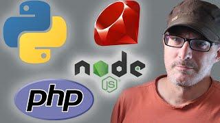 PHP vs NodeJS vs Python vs Ruby: What Do The Statistics Say?