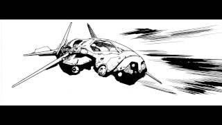 How I draw the quinjet using Manga Studio/Clip Studo Paint and Wacom Mobile Studio Pro.