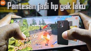 Redmi Note 13 5G Ram 8GB Game Test FreeFire Max || Handcam || Dimensity 6080 (6nm) || 5000 mAh