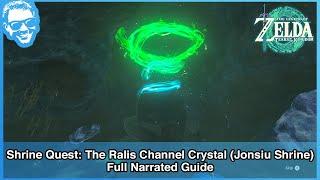 Shrine Quest: The Ralis Channel Crystal (Joniu Shrine) - Full Narrated Guide - Tears of the Kingdom