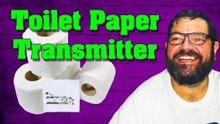 Build an Am Transmitter on TOILET PAPER