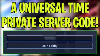 A Universal Time (AUT) Private Server Codes | Free AUT Private Server Codes