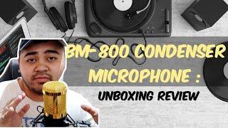 BM-800 Condenser Microphone : Unboxing Review with Sample test!