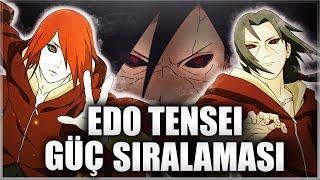EN GÜÇLÜ EDO TENSEİ KARAKTERLER | Edo Tensei Güç Sıralaması | Naruto Shippuden Anime Türkçe!