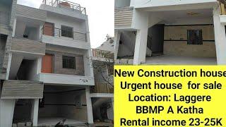 New Construction House for sale in Bangalore | built house for sale in bangalore | Laggree | BBMP A