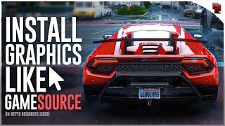 How To Install Gamesource Reshade Graphics Mod In GTA 5 - 2022 [NVR Mod ] Tutorial