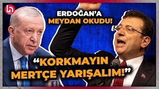 Ekrem İmamoğlu, Erdoğan'a meydan okudu! "Ahmak Davası bir darbe girişimidir!"