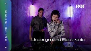 Underground Electronic Mix with DJ Don’t Judge b2b PPAAUUKK | Live in Utero #45