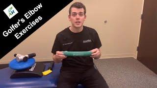 Rehab for Golfer’s Elbow | Theraband Flexbar