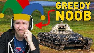 Saya seorang NOOB SERAKAH di World of Tanks!