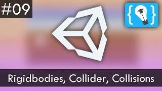 Unity Tutorial Deutsch / German #9 - Rigidbodies, Collider und Collisions