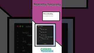 Responsive Typography in HTML: The Ultimate Guide for 2024 #hack #responsive #web_design