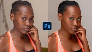 High-End Skin Retouching For Beginners step by step | How to Edit & Color grade photos in Photoshop