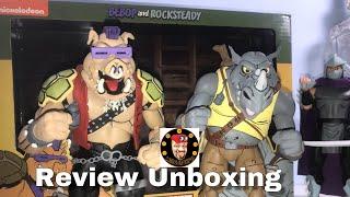 Target Exclusive Neca TMNT Bebop & Rocksteady Review Unboxing