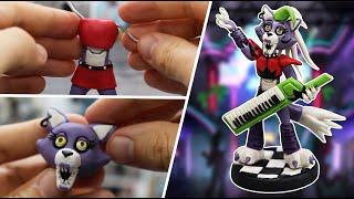 How to make ROXANNE WOLF _ F.N.A.F.  Clay Tutorial 