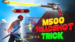 Secret [ M500 ] One Tap Headshot Trick | Only Red Number Setting | In Mobile