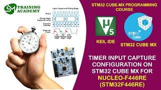 Timer Input Capture Mode Configuration and Calculation in STM32 Cube Mx | STM32F446RE | T - 16