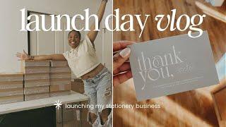 Launch Day Vlog: Launching My Stationery Business (*Even Though I Was Scared AF )